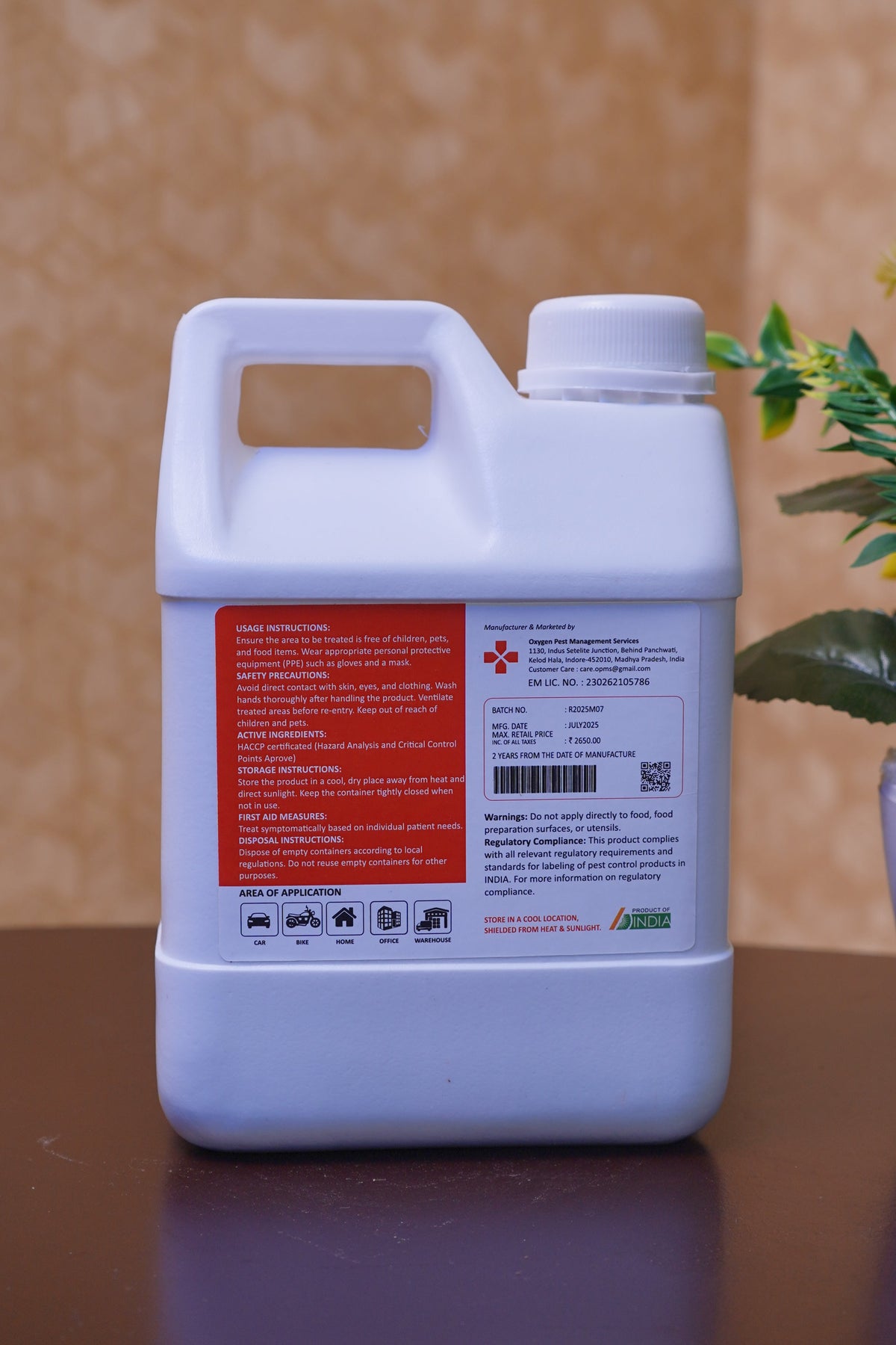 OPESTM rodent control spray product details